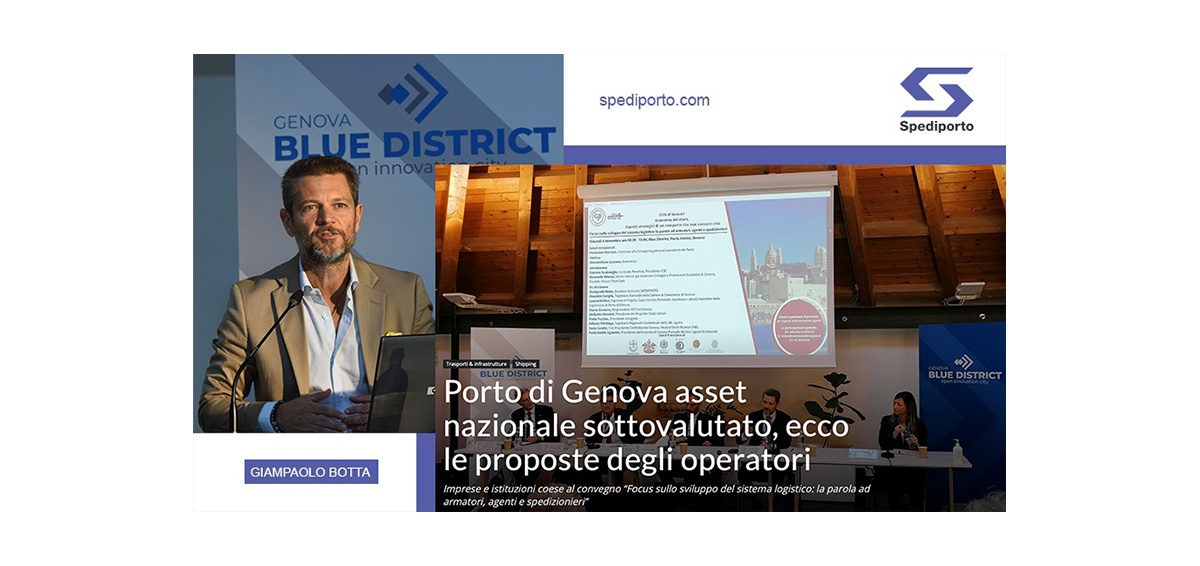 04.11.2021 - Porto di Genova asset nazionale sottovalutato, ecco le proposte degli operatori