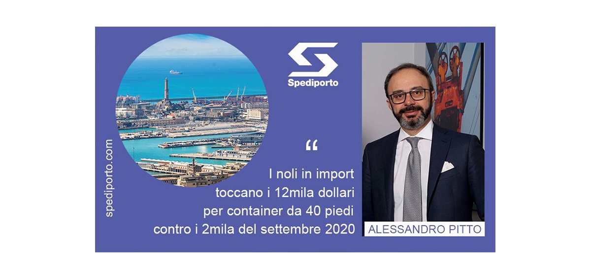 08.10.201 - II caro noli e container non accenna a diminuire nei porti di Genova e Savona. Per reggere le imprese riorganizzano la filiera.