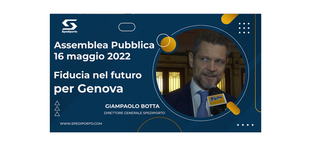 21.05.22 - Ass. Pubblica 2022 - G.Botta Fiducia Nel Futuro Per Genova