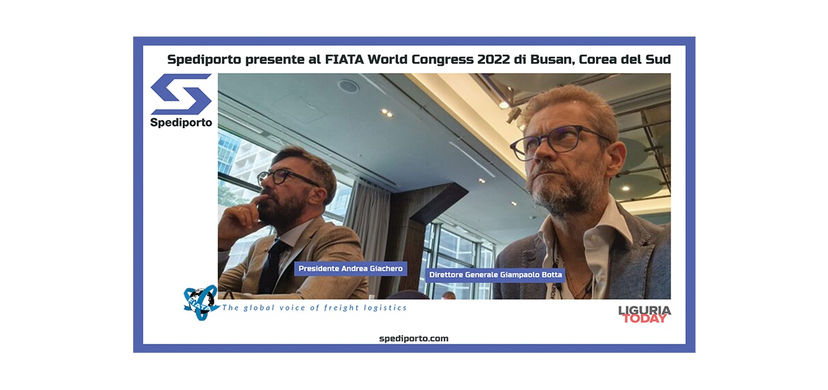 15.09.2022 Spediporto Presente Al FIATA World Congress 2022 Di Busan, Corea Del Sud