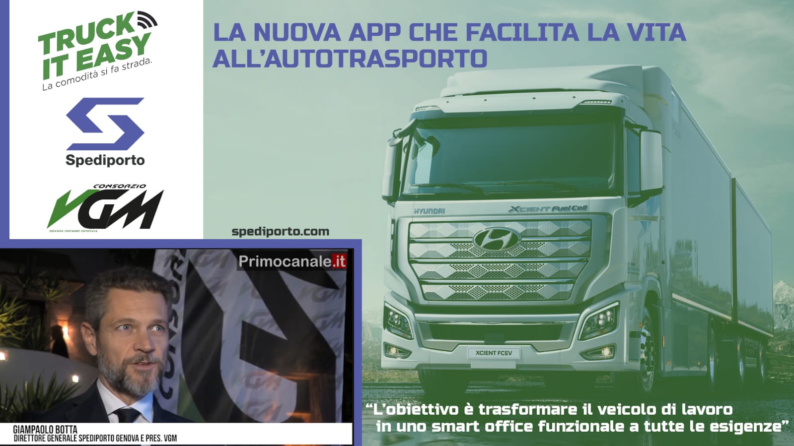 01.10.2022 – Digitalizzazione, nasce ‘Truck it easy’, la app per velocizzare le pratiche in porto