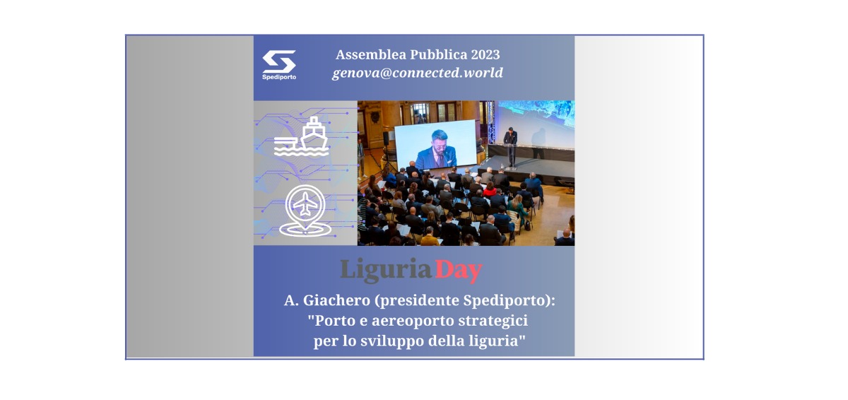 Il Presidente Di Spediporto Andrea Giachero ‘Aeroporto E Porto Strategici Per Lo Sviluppo Della Liguria’
