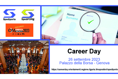 Spediporto SpediFORM Career Day 26 Settembre 2023